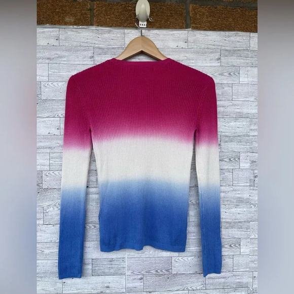 RALPH LAUREN BLACK LABEL
Dip-Dyed Ribbed Sweater SIZE SMALL - Picture 6 of 14
